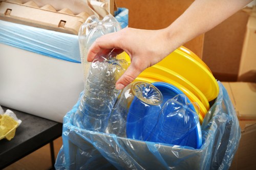 Furniture being transported by clearance service